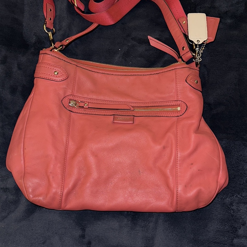 Coach Watermelon Pink Bag - image 2